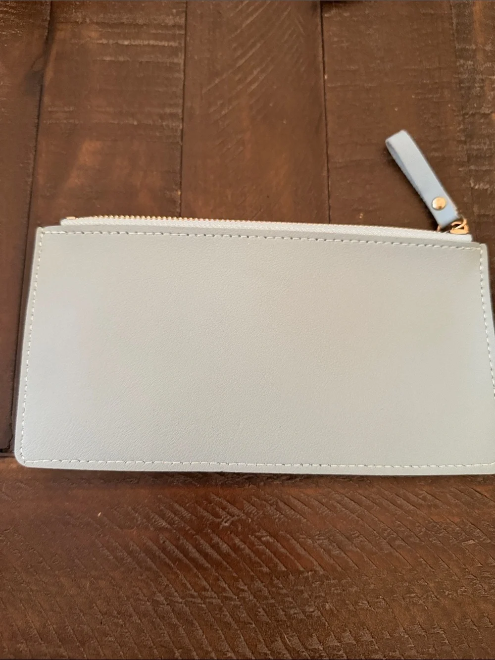 SOUTHLAND & KANGAROO  light blue Long Wallet with Snap Closure